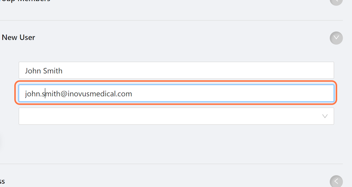 Click on Email