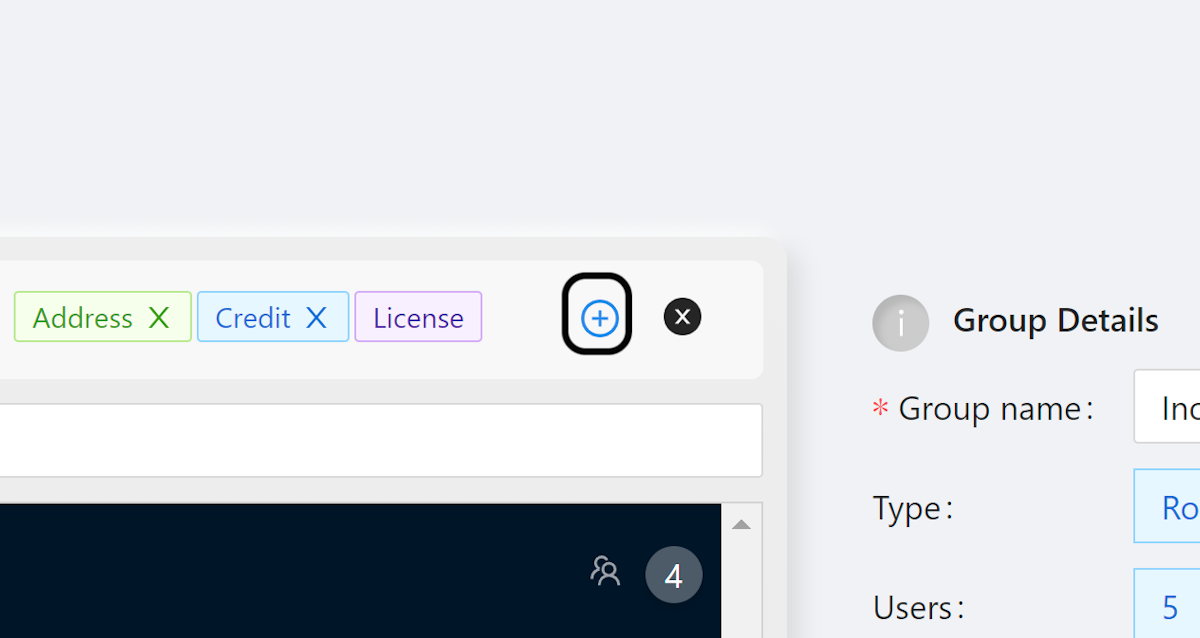 Click on plus-circle