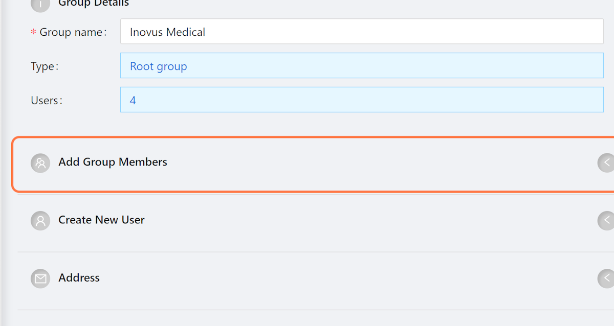 Click on Add Group Members